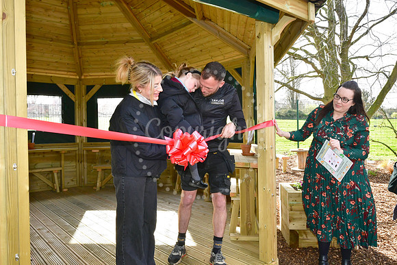 Launch of new outdoor classroom and friendship garden at Codding