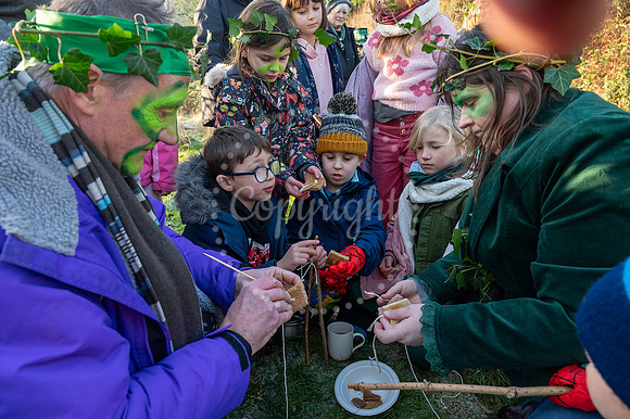 Studlands Park social club, NewmarketWassail celebrations inclu