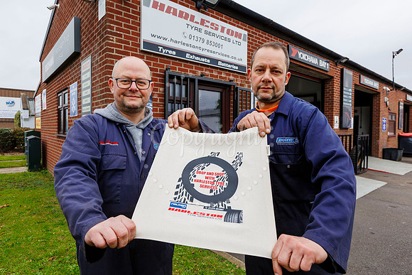 Joel and Daryl Keeble of Harleston Tyre Services