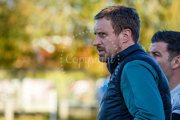 Harleston Town FC Manager Matt Halliday