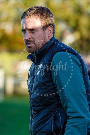 Harleston Town FC Manager Matt Halliday