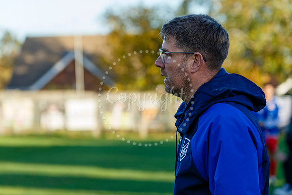 Ely City FC Manager Guy Habbin