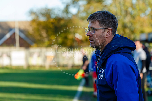 Ely City FC Manager Guy Habbin