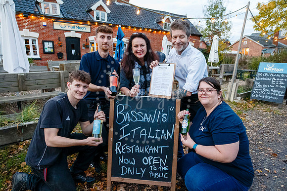Half Moon Pub have opened an Italian restaurant