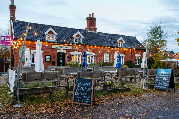 Half Moon Pub have opened an Italian restaurant