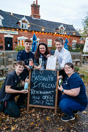 Half Moon Pub have opened an Italian restaurant