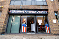 HE Route 66, 42 High Street, Haverhill.Route 66 American Diner