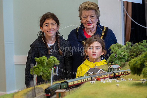 NJ Newmarket memorial hallModel railway exhibition to mark the