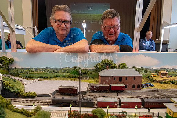 NJ Newmarket memorial hallModel railway exhibition to mark the