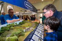 NJ Newmarket memorial hallModel railway exhibition to mark the