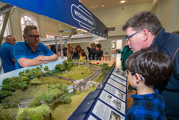 NJ Newmarket memorial hallModel railway exhibition to mark the
