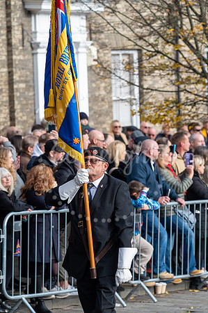 BFP War memorial, Angel Hill, Bury St Edmunds Remembrance Parad