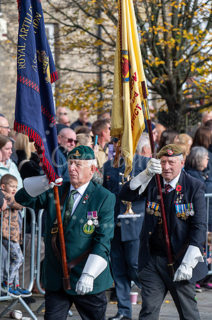 BFP War memorial, Angel Hill, Bury St Edmunds Remembrance Parad