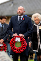NJ Newmarket Remembrance Parade and  Wreath Laying Service. Pict