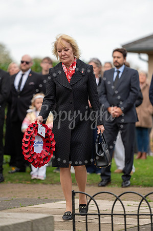 NJ Newmarket Remembrance Parade and  Wreath Laying Service. Pict