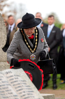 NJ Newmarket Remembrance Parade and  Wreath Laying Service. Pict