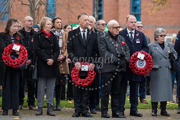 NJ Newmarket Remembrance Parade and  Wreath Laying Service. Pict