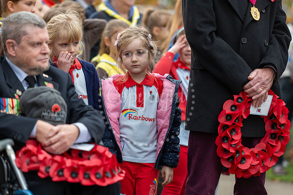 NJ Newmarket Remembrance Parade and  Wreath Laying Service. Pict