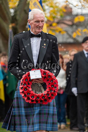 NJ Newmarket Remembrance Parade and  Wreath Laying Service. Pict