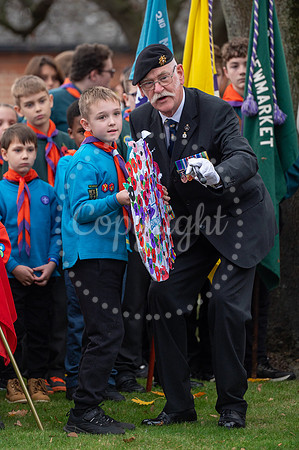 NJ Newmarket Remembrance Parade and  Wreath Laying Service. Pict