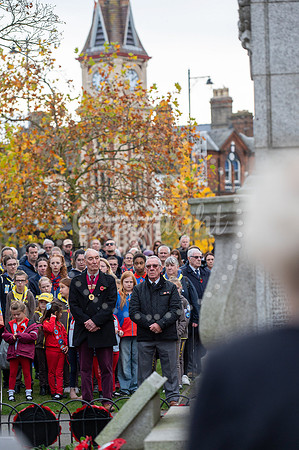 NJ Newmarket Remembrance Parade and  Wreath Laying Service. Pict