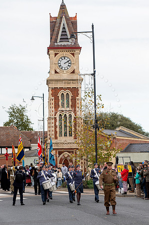 NJ Newmarket Remembrance Parade and  Wreath Laying Service. Pict