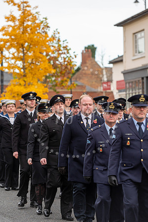 NJ Newmarket Remembrance Parade and  Wreath Laying Service. Pict