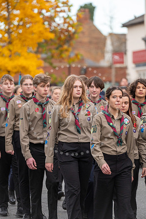 NJ Newmarket Remembrance Parade and  Wreath Laying Service. Pict