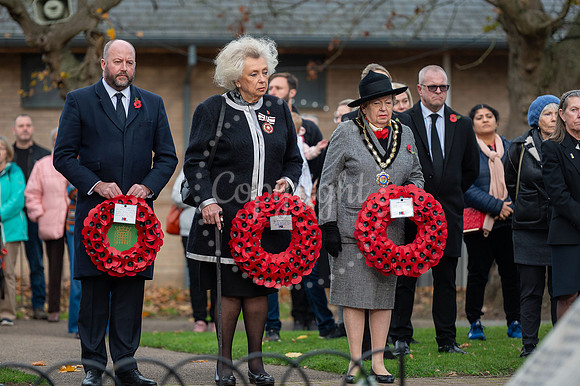 NJ Newmarket Remembrance Parade and  Wreath Laying Service. Pict