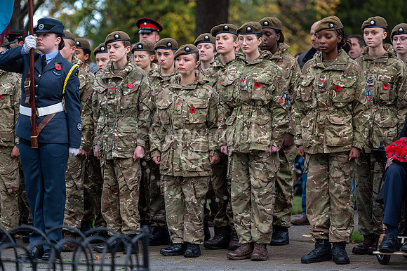 NJ Newmarket Remembrance Parade and  Wreath Laying Service. Pict