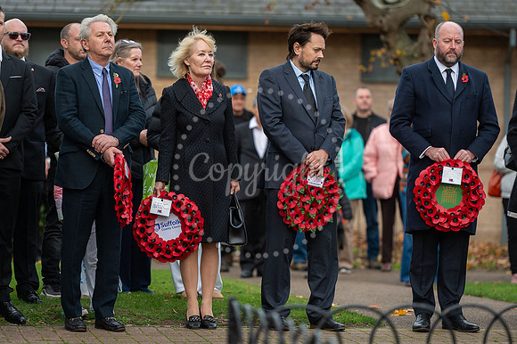 NJ Newmarket Remembrance Parade and  Wreath Laying Service. Pict