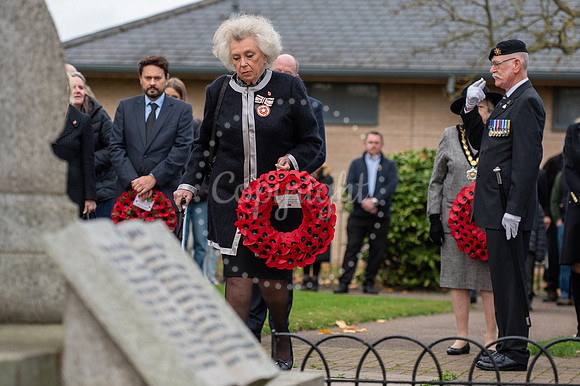 NJ Newmarket Remembrance Parade and  Wreath Laying Service. Pict