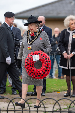 NJ Newmarket Remembrance Parade and  Wreath Laying Service. Pict