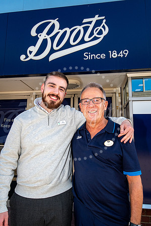 BFP Boots, 11-13 Cornhill, Bury St Edmunds, Eamonn is retiring a