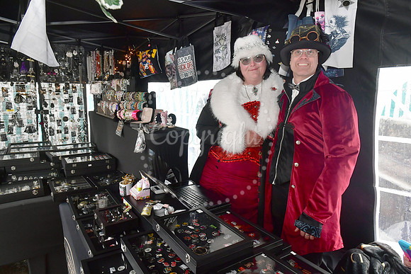 Grantham Steampunk in Grantham Market Place