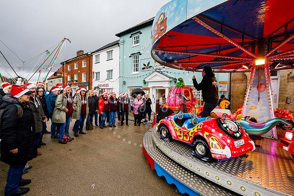 Attleborough Christmas Lights Switch on