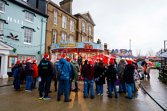 Attleborough Christmas Lights Switch on