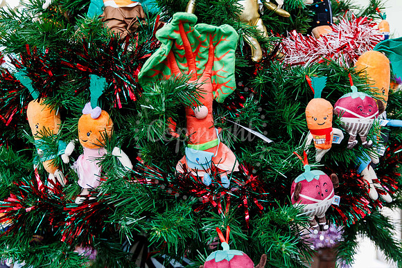 Christmas Tree Festival at St Andrew's Church in Weybread