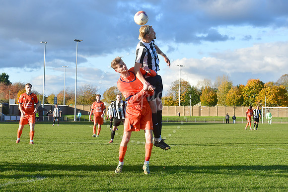 Grantham Town (B/W) v Newark and Sherwood Utd (Orange) football