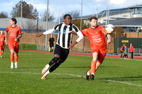 Grantham Town (B/W) v Newark and Sherwood Utd (Orange) football
