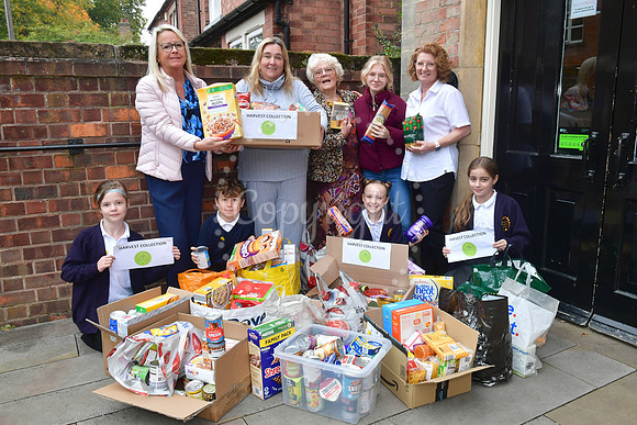 Food donation to Bingham Food Warriors