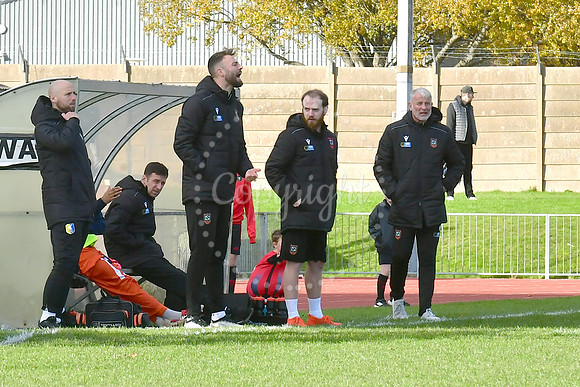 Grantham Town (B/W) v Newark and Sherwood Utd (Orange) football