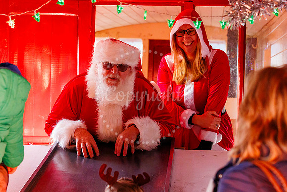Mid Suffolk Light Railway Santa Special