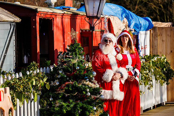 Mid Suffolk Light Railway Santa Special