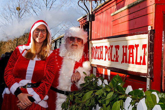 Mid Suffolk Light Railway Santa Special