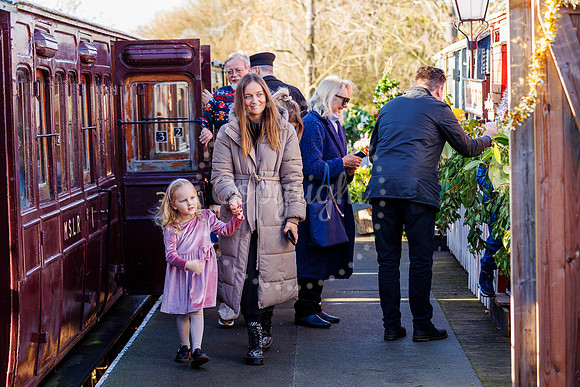 Mid Suffolk Light Railway Santa Special