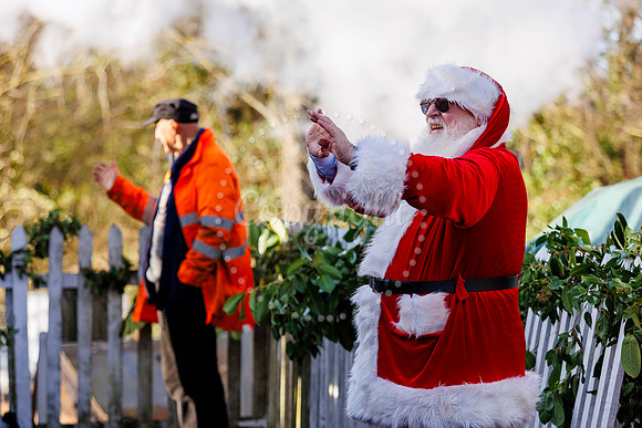 Mid Suffolk Light Railway Santa Special
