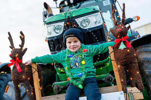 Eye Christmas Lights Tractor Run