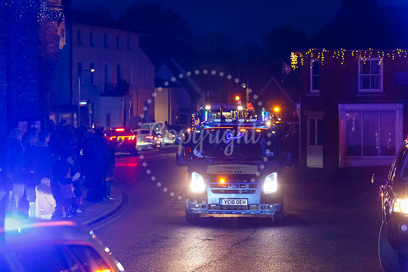 Eye Christmas Lights Tractor Run