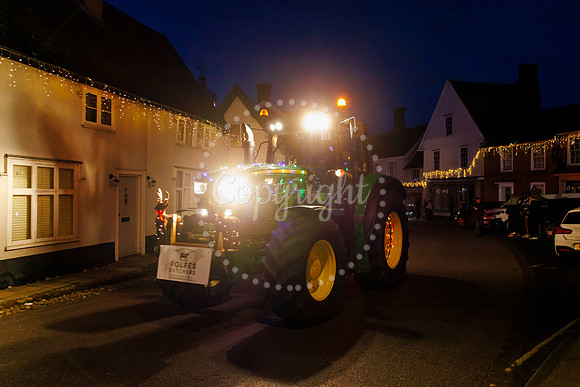 Eye Christmas Lights Tractor Run